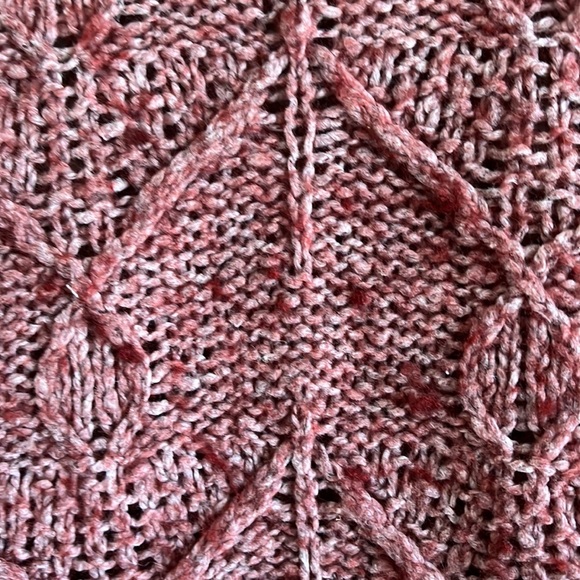 Sleeping on Snow Cable Knit Bomdurant Cardigan With Sherpa Collar - Picture 7 of 9